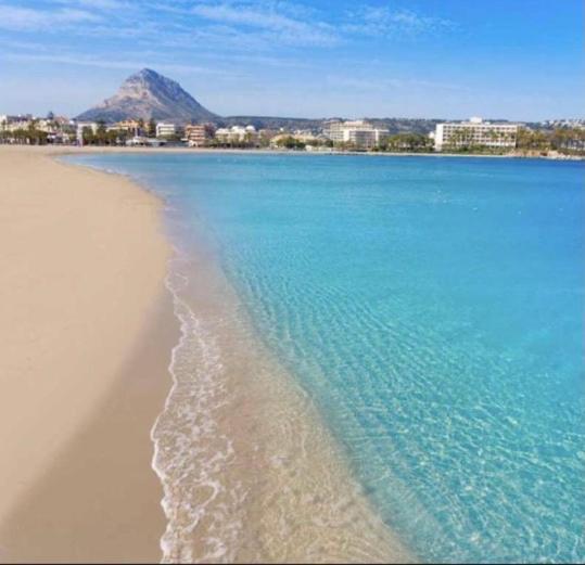 Acogedor Y Precioso Atico En Javea Primera Linea Playa Exteriör bild