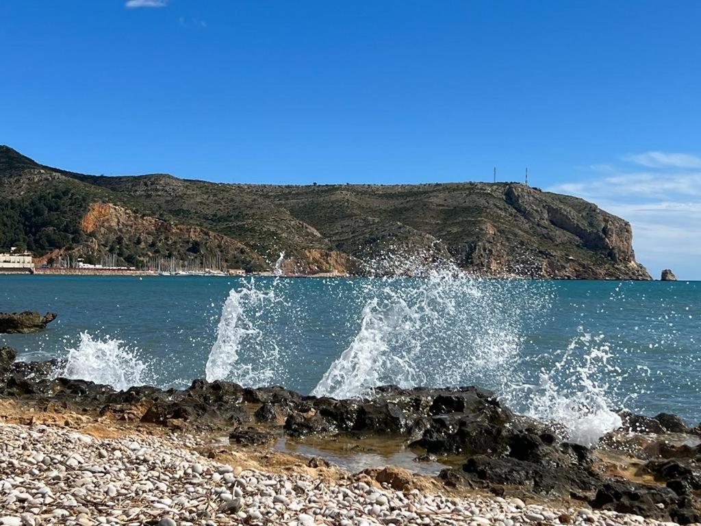 Acogedor Y Precioso Atico En Javea Primera Linea Playa Exteriör bild